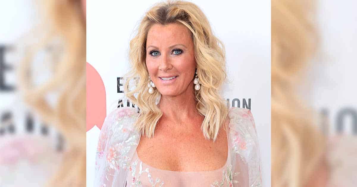 Sandra Lee Was a Flower Goddess with Her Sheer Dress on the Red Carpet