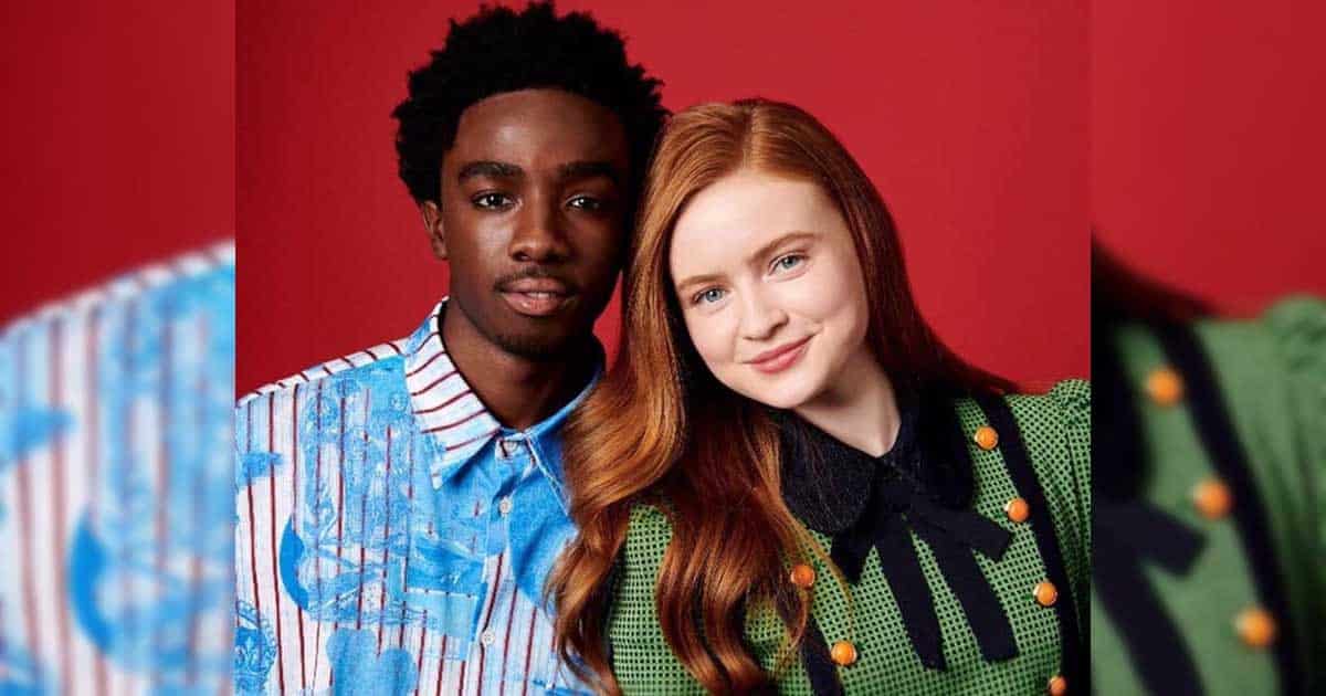 Stranger Things Stars Sadie Sink and Caleb McLaughlin Share Their First