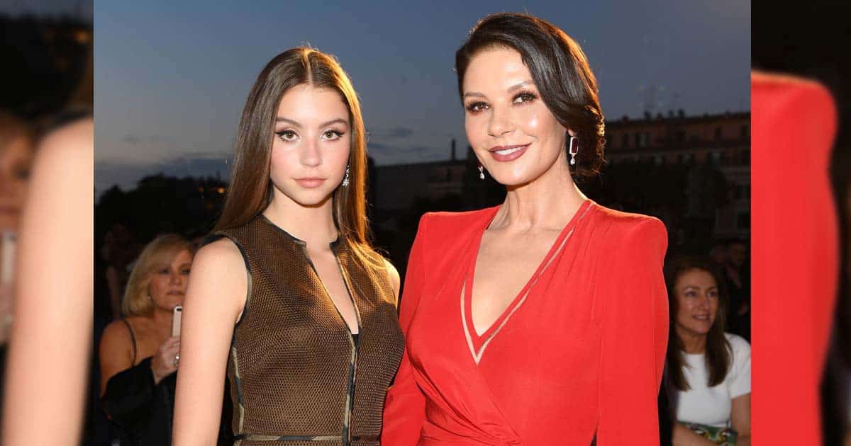Catherine Zeta-Jones Jokes Grumpy Daughter Carys Was Her Own