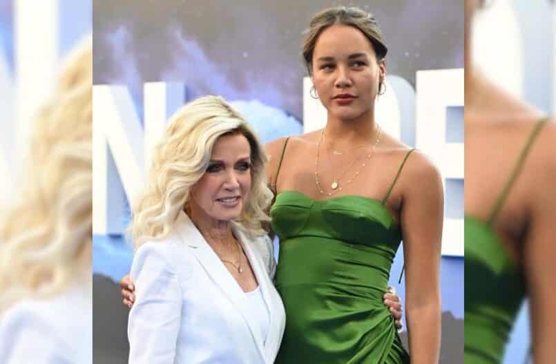 Donna Mills, 81, Wows in White as Daughter Chloe Mills Accompanies Her to 'Nope' U.K. Premiere